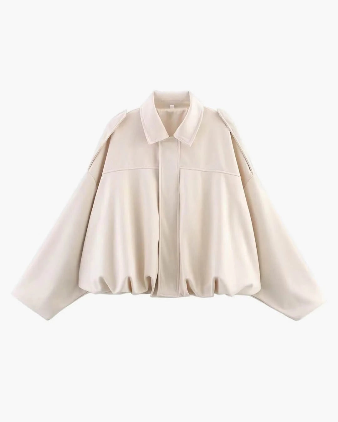 Kendra Fold Collar Bomber