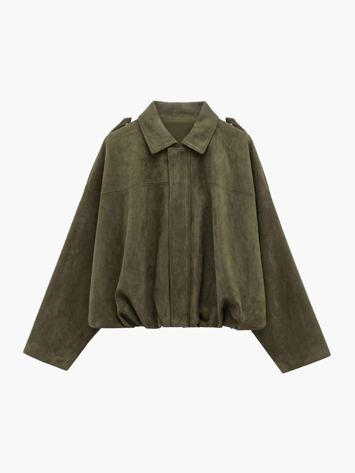 Kendra Fold Collar Bomber