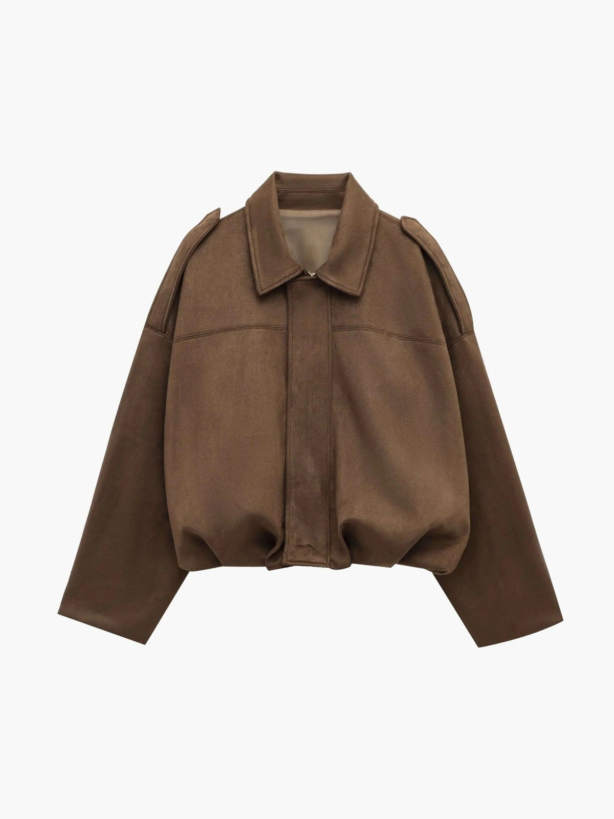 Kendra Fold Collar Bomber