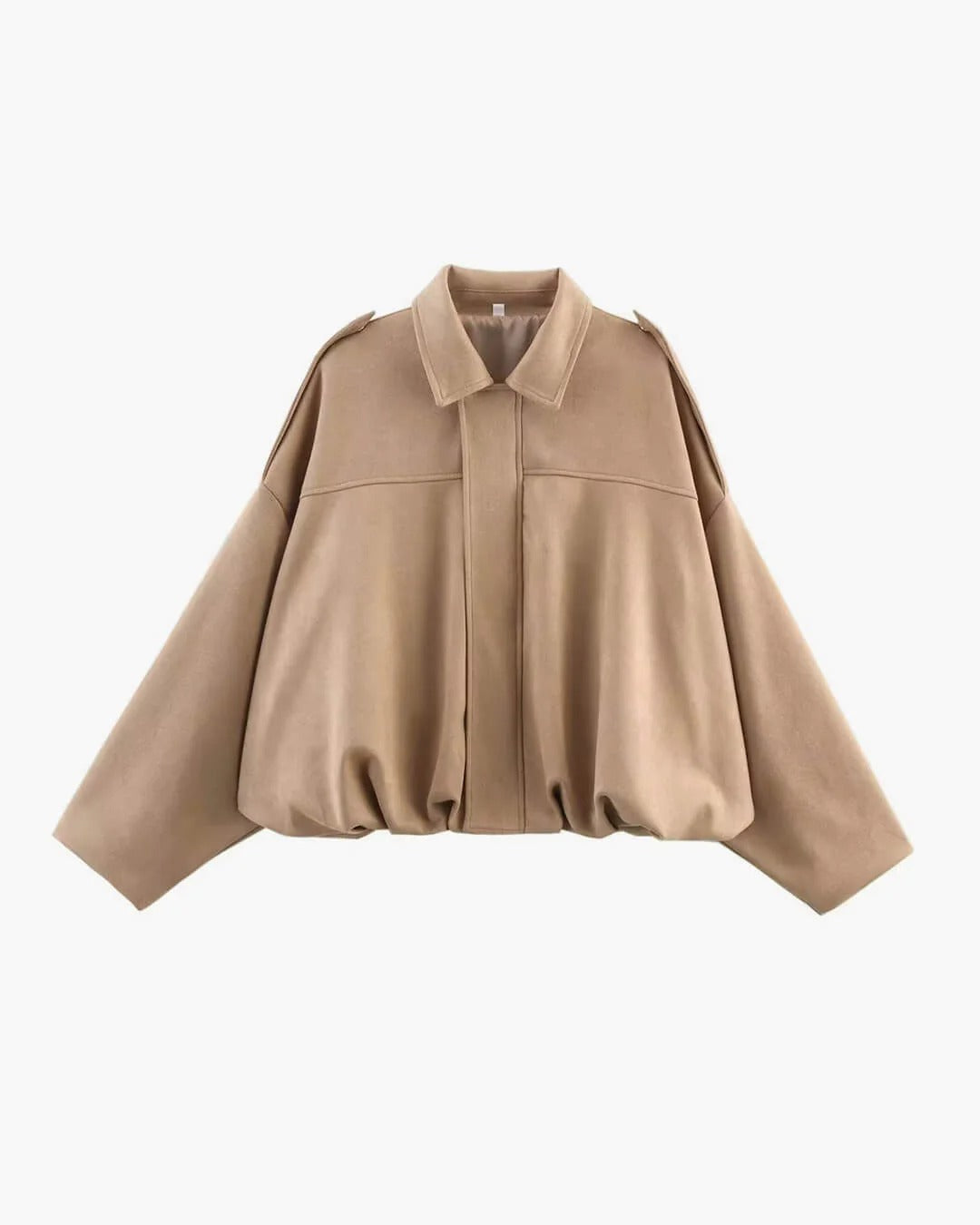 Kendra Fold Collar Bomber