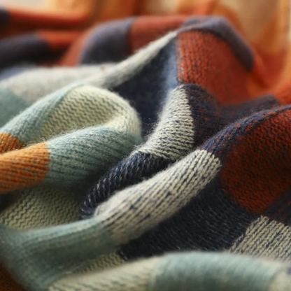 Nina Patchwork Panel Sweater