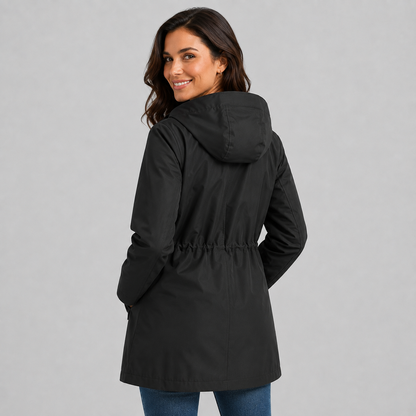 Orla Drawstring Waist Raincoat