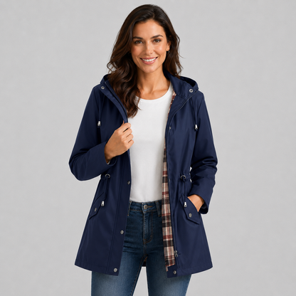 Orla Drawstring Waist Raincoat