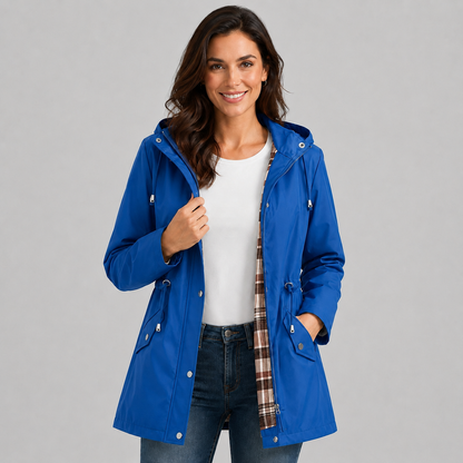 Orla Drawstring Waist Raincoat