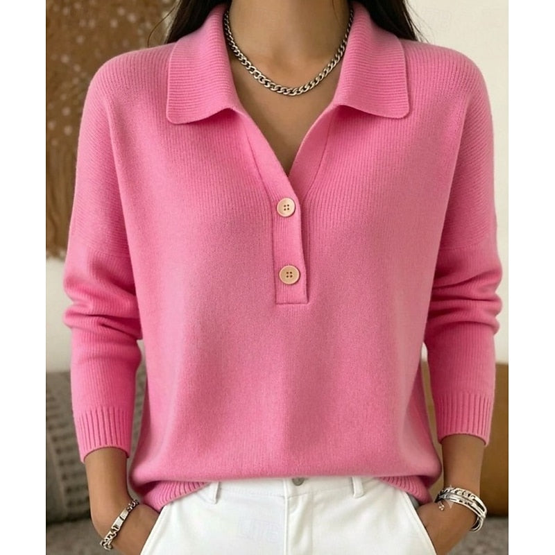 Isla Button Placket Pullover